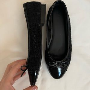 H&M Tweed Ballet Flats | New | Women’s Ballet Pumps
